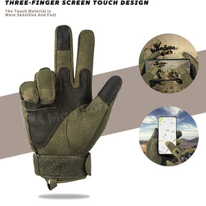 Guantes de Cuero Ecológicos de Alta Calidad, Modelo Popular, Resistentes, Compatibles con Pantallas Táctiles, para Todas las Estaciones, Largos hasta la Muñeca, Hechos en Pakistán - Product Image 6