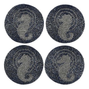 Hermosos posavasos de cristal con cuentas bohemias estilo clásico para bodas fiestas posavasos redondos para uso doméstico al por mayor en India - Product Image 3