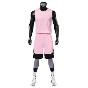 Venta al por mayor por encargo transpirable Anti-UV ropa deportiva de secado rápido nuevas camisetas de baloncesto del equipo en blanco en estilo conjunto ABRA SPORTS - Product Image 3