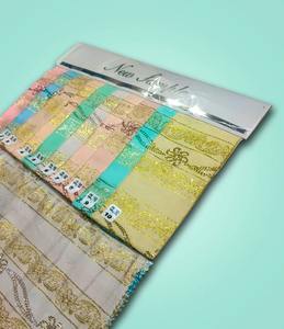 Tela de 44 pulgadas teñida Roto Zohra de poliéster Premium con trabajo de secuencia para prendas de moda y textiles decorativos - Product Image 6