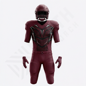 Uniforme de Fútbol Americano Juvenil de Último Diseño, Nuevo Estilo Transpirable, Disponible a Precio de Mayoreo, Ropa Deportiva de Alto Rendimiento para Equipos - Product Image 1