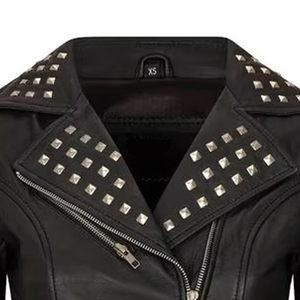 Chaqueta de Cuero Personalizada Estilo ODM para Mujer, Chaquetas de Cuero a la Moda, Ropa de Invierno Hecha a Medida, Chaqueta de Cuero PU para Mujer - Product Image 2