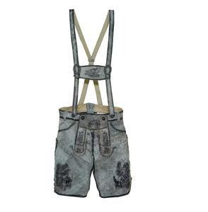 Shemax Trachten สั้นผู้ชาย lederhosen สีเทา - Product Image 1