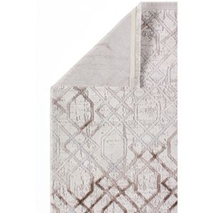 Nora Comfort 7332 Moderne Acrylique Tissé Tapis Rectangle Machine Made Style Pile Moyenne Frange Droite Bey - Product Image 3