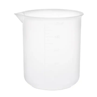100ml 500ml 1000ml PP Tasse à mesurer Bécher Tasses Bécher en plastique avec germe