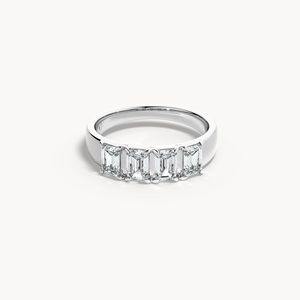 Bague de fiançailles Zmrt Kesim Line en or 14 carats avec diamant de laboratoire - Product Image 1