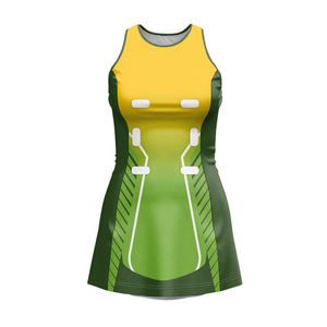 Uniforme de porristas vestido Netball personalizado de la mejor calidad con el último diseño más opciones de talla grande - Product Image 1