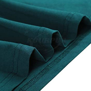 เสื้อยืดคอกลมแขนสั้นผู้ชาย คุณภาพพรีเมียม สีพื้นตัดกัน ระบายอากาศได้ดี ผลิตจากผ้าฝ้าย 100% ปรับแต่งได้ - Product Image 5