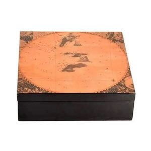 Precio razonable comida de lujo elegante relleno empaquetado Egeption pequeño Irani grande rojo Piano laca caja de fechas de <span class=keywords><strong>madera</strong></span> - Product Image 2