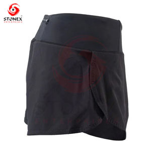 Pantalones cortos de yoga sin costuras para entrenamiento de fitness ropa deportiva gimnasio mujer logotipo personalizado para ejercicio de correr - Product Image 6