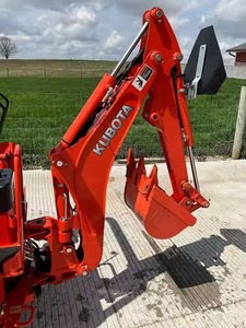 23pk Kubota BX-23S Tractor Met Maaier Graafmachine En Voorste Eindlader Bevestiging Beschikbaar - Product Image 2