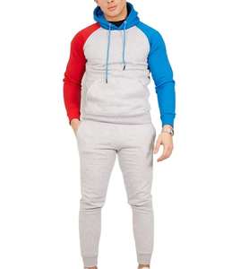 Trajes de chándal de Entrenamiento Personalizados, ropa deportiva negra de dos piezas, chándal, ropa deportiva para hombre, conjunto de chándal para correr, servicio OEM - Product Image 6