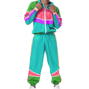 Vêtements de sport pour femmes à fermeture éclair complète coupe-vent baggy survêtement en nylon uni surdimensionné pour hommes survêtement de sport - Product Image 3