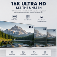 Câble HDMI 2.2 16K 60Hz haute vitesse HDMI vers HDMI pour moniteur HDTV projecteur