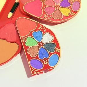 Factory Direct All-In-One Makeup Palette Romantic Flower Heart Design Custom Multi-Color Cosmetics OEM ODM Bulk Makeup Sets - Product Image 2