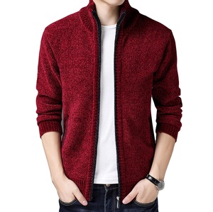 เสื้อสเวตเตอร์ไหมพรมผู้ชายคุณภาพสูงสำหรับฤดูหนาว ผลิตจากขนสัตว์แท้ 100% ระบายอากาศได้ดี ไม่ยับ แขนยาว ขายส่งเสื้อไหมพรมสำหรับผู้ชาย - Product Image 2