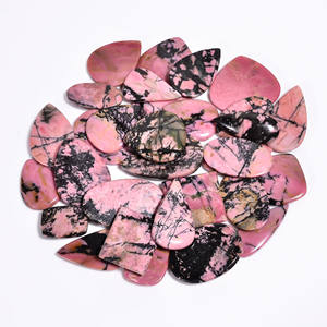 100% cabujón de cuarzo de Rodonita Natural increíble AAA + piedras preciosas al por mayor curación de energía caída suelta tamaños personalizables - Product Image 2