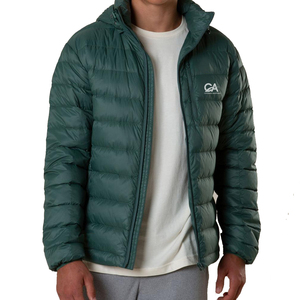 Wholesale Custom Men's Stand Collar Winter Waterproof <b>Padded</b> Bubble Jacket Quilted Outdoor Custom puffer jacket Men - Product Image 2