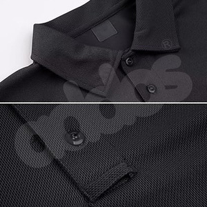 Camiseta Polo para Hombre de Secado Rápido, Camiseta Táctica de Manga Corta, Camiseta Polo Informal de Algodón Estampada para Hombre - Product Image 2