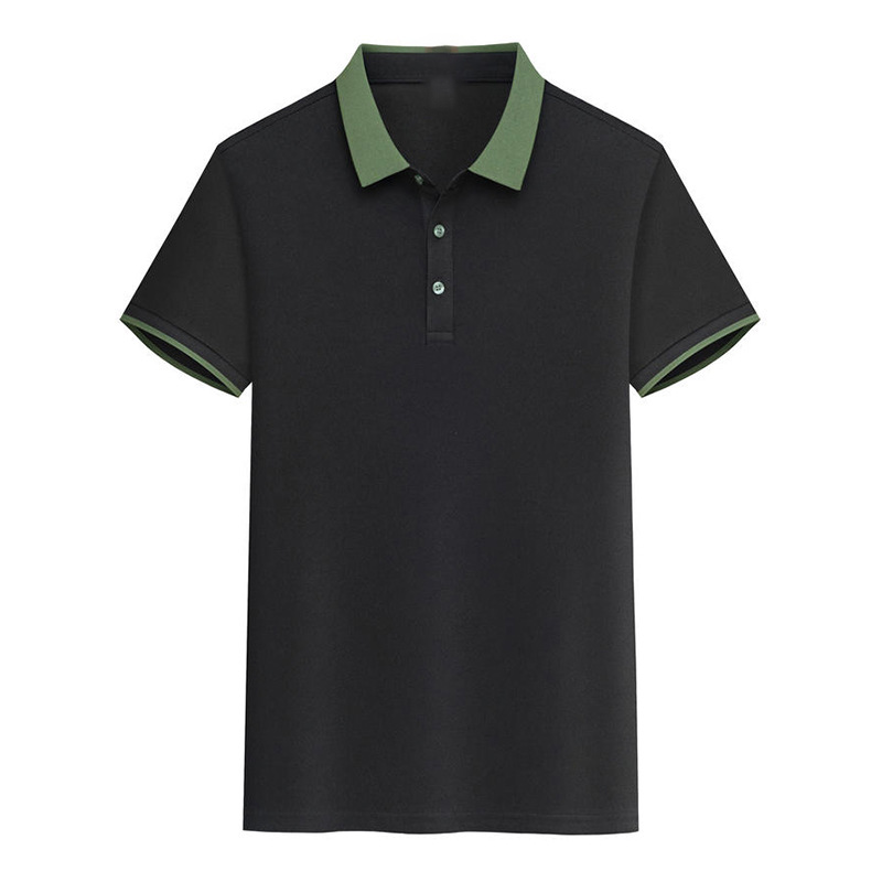 Black and green collar