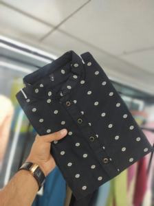 Cuello mandarín tejido Butti y Jecard de viscosa pura confeccionada para hombres ropa india y pakistaní - Product Image 4