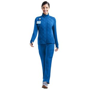 Veste de travail médicale en coton mélangé à séchage rapide, technologie d'évacuation de l'humidité, respirante, confortable, conception de logo personnalisée, utilisation hospitalière - Product Image 3
