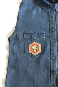 Nueva Moda de Alta Costura, Adorno de Cuentas en Forma de Corazón, Tela de Lona, Prendas Hechas a Mano, Chaquetas, Vestidos, Otras Prendas de Vestir - Product Image 4