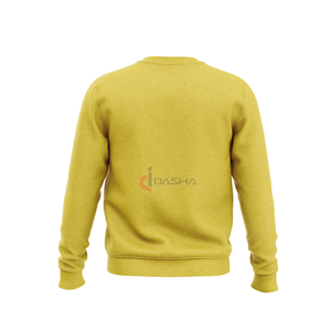 Sudadera de algodón orgánico de alta calidad para hombre OEM personalizado al por mayor ropa de calle de Color sólido para Fitness deportes temporada de invierno - Product Image 4