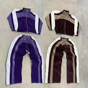 Survêtement zippé en nylon de haute qualité pour hommes, coupe-vent ample, jogging, taille XL, coupe-vent d'automne en plein air - Product Image 1