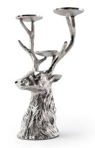 Handcrafted Premium Quality Stag Head <b>Candle</b> Stand Cast Aluminium Deer Head Pillar <b>Holder</b> for Easter Gifts Boxed - Product Image 3