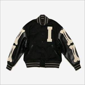 Chaqueta de Béisbol Personalizada con Bordado, Impermeable, de Secado Rápido y Transpirable para Hombre, Estilo Urbano, Cuello Alto con Cierre - Product Image 6