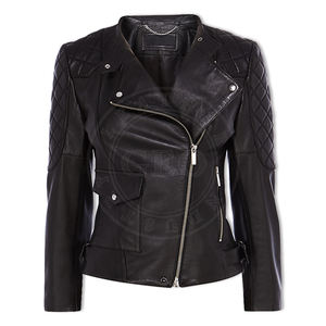 เสื้อแจ็กเก็ตหนังแฟชั่นใหม่ล่าสุดสำหรับสุภาพสตรี - Product Image 1