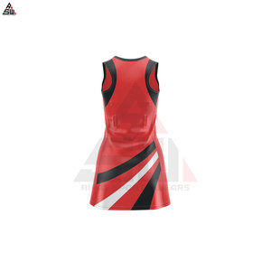 Unisex Customized 100% Polyester Netball Uniform Plus Size Printed Breathable Adult Team Sport Outfit High Quality - Product Image 2