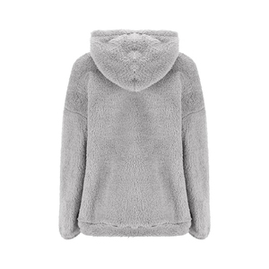 Nouveau sweat à capuche en sherpa de luxe pour femmes en gros, sweat à capuche pour femmes avec personnalisation complète, meilleur prix, sweat à capuche en sherpa pour femmes - Product Image 2