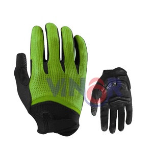 ถุงมือนักแข่งสำหรับเยาวชนถุงมือนักปั่นจักรยานวิบากแบบเต็มนิ้วการระเหิดสีแดงและดำอุปกรณ์กีฬาใช้ได้ทั้งชายและหญิง - Product Image 3