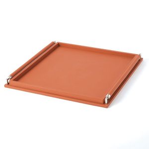 BIEN CONÇU CHAUD ATTRACTIF CLASSY LOOK DIFFÉRENTS STYLES DE PLATEAU RECTANGLE EN CUIR UTILISÉS DANS LES FRUITS D'ALIMENTS DE SERVICE - Product Image 5