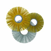 Brosse de balayage pour chargeuse compacte, équipement de construction de qualité, type Wafer, 20" 21" 22" 24" 26" 32" 36" 46"