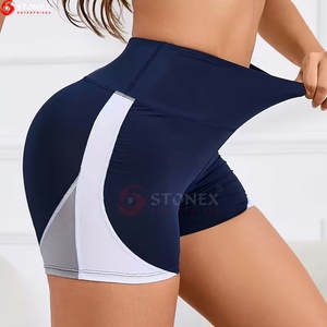 2025 Summer New Seamless High Waist <b>Yoga</b> <b>Shorts</b> Breathable Quick Dry High Quality Tight Sports Running Fitness <b>Shorts</b> for <b>Women</b> - Product Image 3