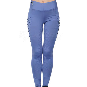 Elegantes pantalones ecuestres para mujer con corte moderno y cómodos pantalones elásticos para montar a caballo - Product Image 5