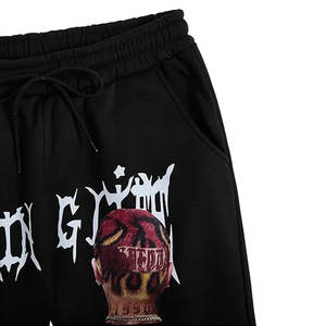 Pantalones de invierno de estilo callejero de cintura media de alta calidad para hombre, forro polar de lona ligero con logotipo personalizado, bajo MOQ, servicio OEM disponible - Product Image 3
