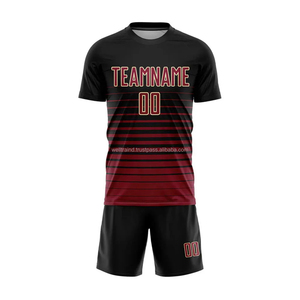 Conjunto de Uniforme de Fútbol para Hombre, Camiseta y Pantalones Cortos Transpirables, Ropa Deportiva Ligera para Entrenamiento y Partidos - Product Image 2