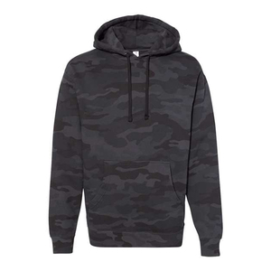 Sweats à capuche d'hiver en coton côtelé à manches longues pour hommes avec impression numérique et broderie-Independent Trading Co - Product Image 1