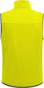 Veste d'hiver sans manches coupe-vent durable avec fermeture éclair Logo personnalisé Gilet de golf en duvet pour hommes Gilet à bulles Veste pour hommes - Product Image 2