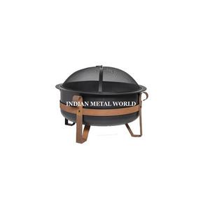 Greatest Quality Outdoor <b>Wood</b> <b>Burner</b> Charcoal Fire Pit Large Size Solid Iron Patio Backyard Burning for Hot Sale - Product Image 6