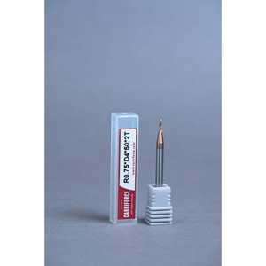 CARBIFORCE 1,5*50 Fresa de punta de bola de 2 flautas TiSiN recubierta en 55HRC - Product Image 1