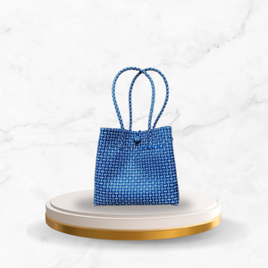 Bolso de mano de mujer ecológico de primera calidad al por mayor, material plástico reciclado tejido de Indonesia, bolsos de primera calidad para mujer - Product Image 3