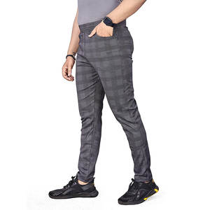 Pantalon de survêtement personnalisé pour hommes et femmes, cordon de serrage, solide, décontracté, Baggy Track, imprimé bouffant, empilé - Product Image 3