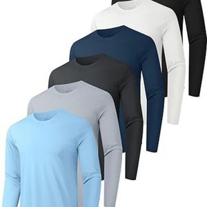 Fábrica de Camisetas de Protección Solar para Hombre OEM |   Camiseta de Compresión de Manga Larga con Logotipo Personalizado |   Ropa de Entrenamiento de Surf, MMA y BJJ al por Mayor - Product Image 1