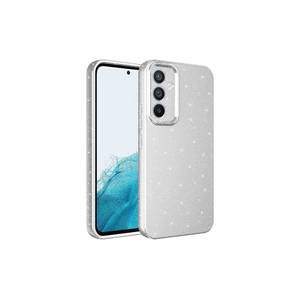 Étui en silicone rose foncé scintillant de luxe pour Samsung Galaxy A35, coque arrière souple en TPU antichoc, protection de l'appareil photo, modèle 5G - Product Image 2