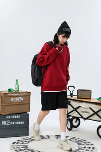 Sudadera Deportiva para Hombre, Manga Larga, Algodón y Poliéster, Cuello Redondo, con Capucha - Product Image 6